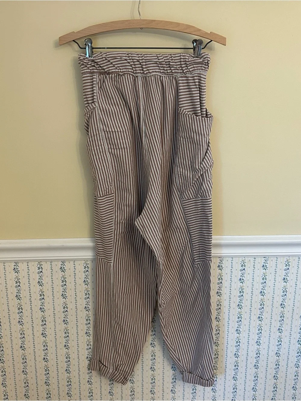 Free People Intimately Striped Harem Jogger Pants